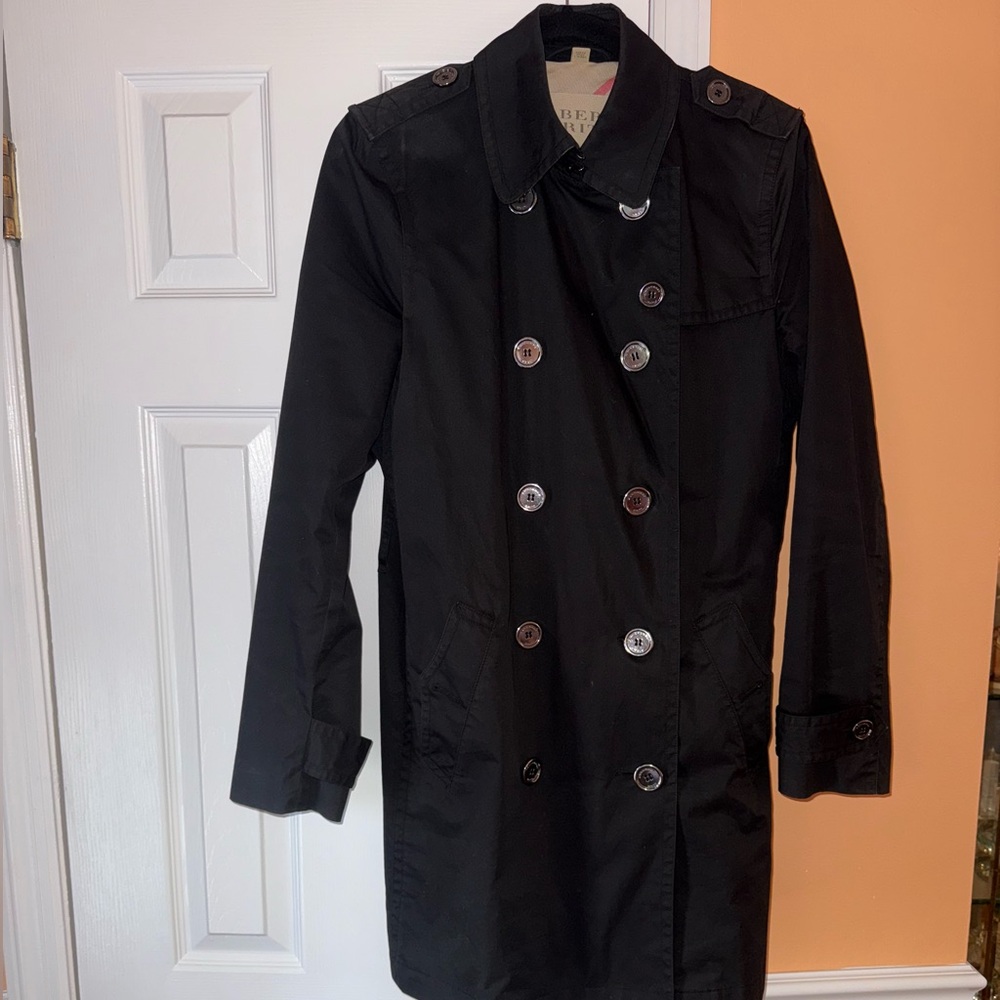 Burberry Brit Rain/Trench Coat; Size 12  *PLEASE READ DESCRIPTION*